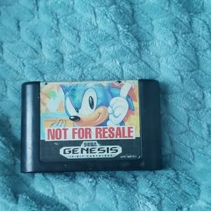 Sonic original Sega game